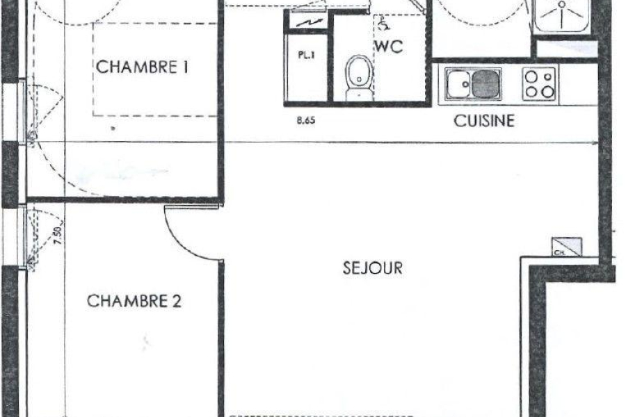 Vente appartement, 61 m² à SAINT-MALO (réf. 009/595) Vente appartement, 61 m² à SAINT-MALO (réf. 009/595) - Photo 2